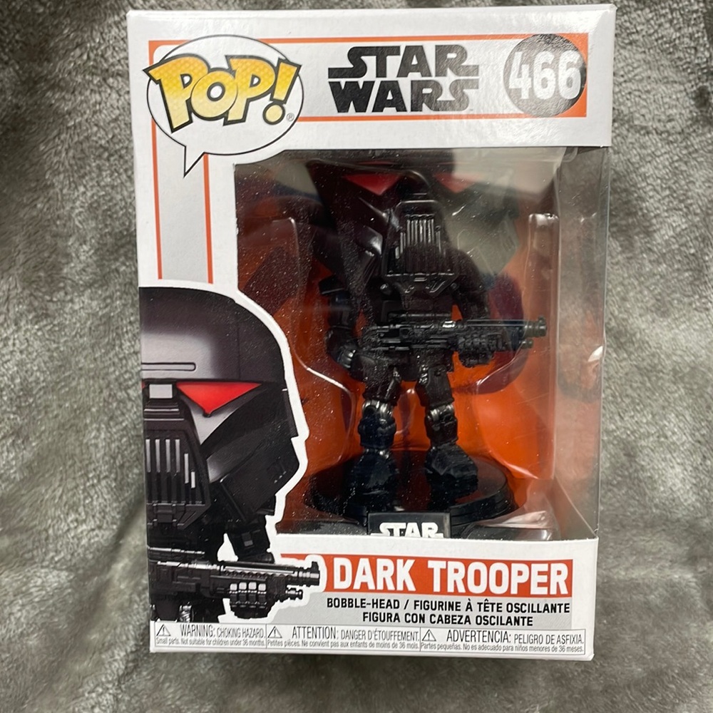 Funko Pop! Dark Trooper Star Wars #466 Bobble-Head Figurine